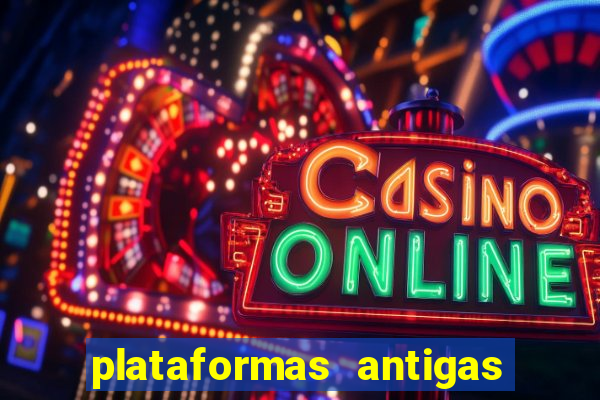 plataformas antigas de jogos